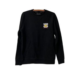 Vans Black Basic Crew Sweatshirt